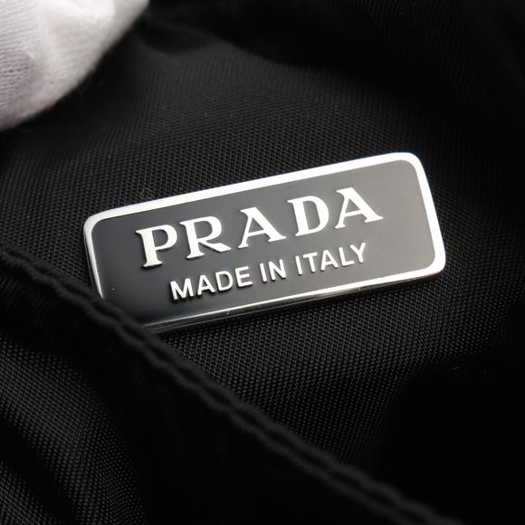 Prada Soft Re-Nylon Padded Mini Bag Handbag Nylon Black - Picture 4 of 4